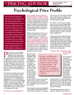 Psychological Price Profile
